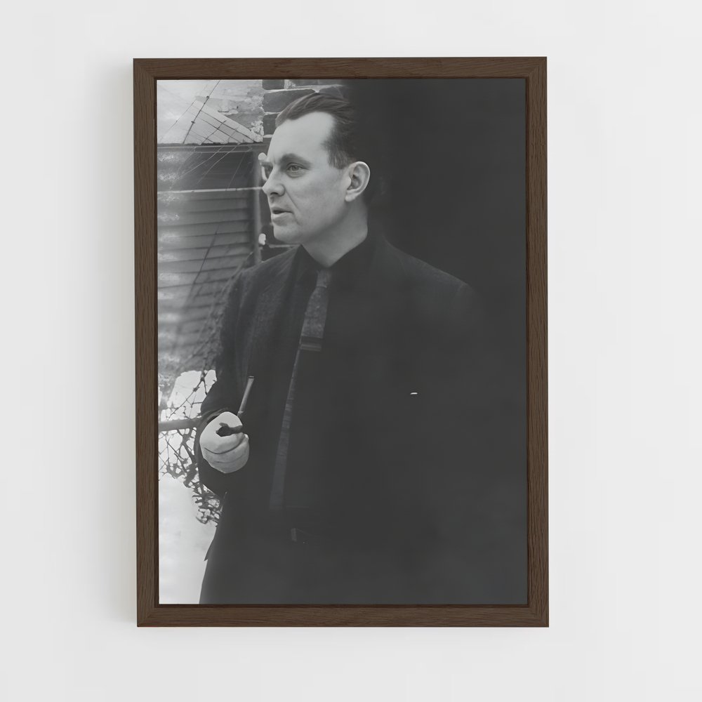 ap-czeslaw milosz-2 cadre Bois foncé