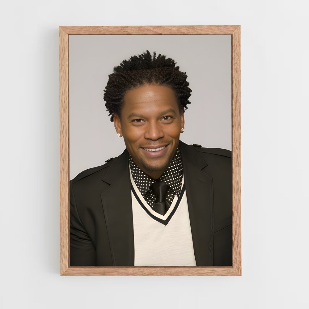 ap-d.l. hughley-8 cadre Bois clair