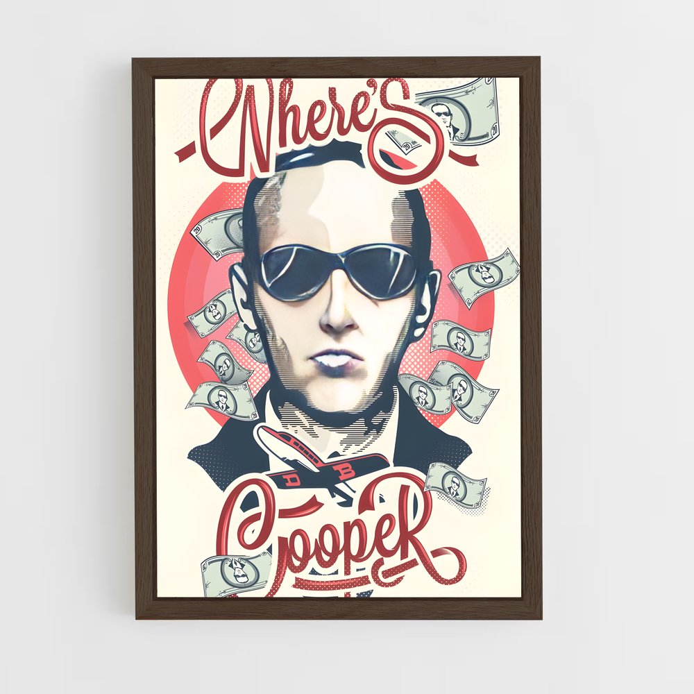 ap-d b cooper-4 cadre Bois foncé