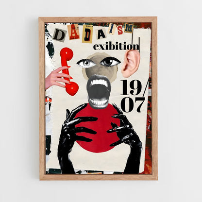 ap-dadaism-1 cadre Bois clair
