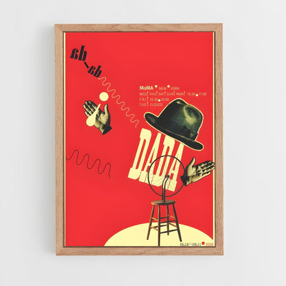 ap-dadaism-3 cadre Bois clair