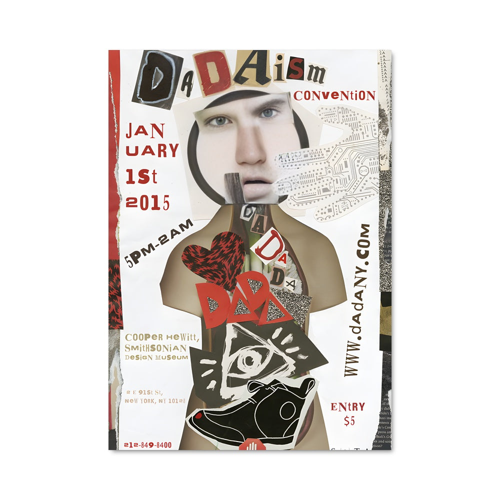 Poster Dada de l'Absurdité