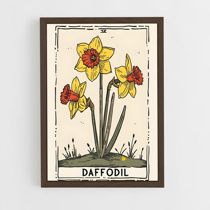 ap-daffodil-6 cadre Bois foncé