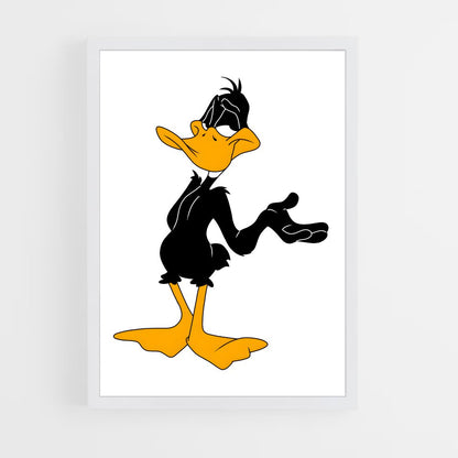 ap-daffy duck-3 cadre Blanc