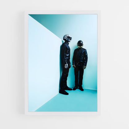 ap-daft punk-4 cadre Blanc