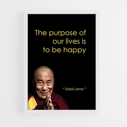 ap-dalai lama-1 cadre Blanc