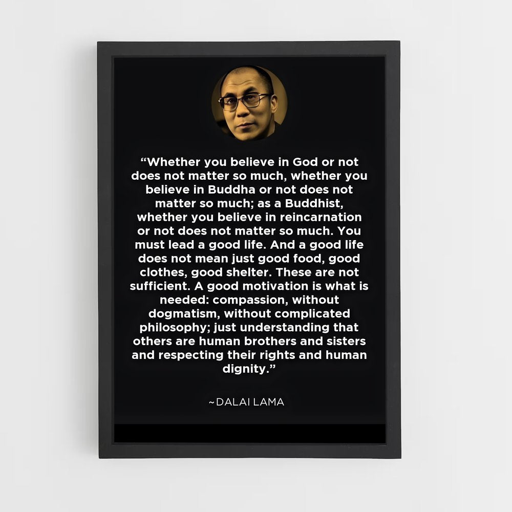 ap-dalai lama-4 cadre Noir