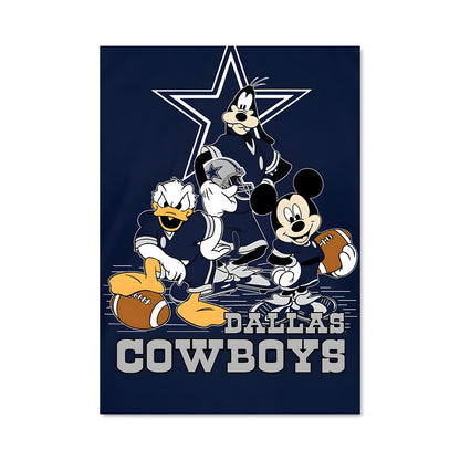 Poster Mickey Cowboys