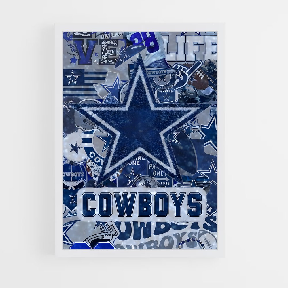 ap-dallas cowboys-1 cadre Blanc