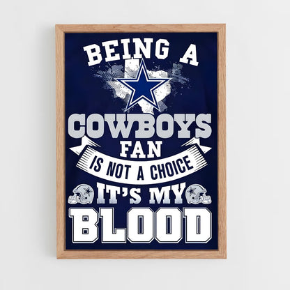 ap-dallas cowboys-3 cadre Bois clair