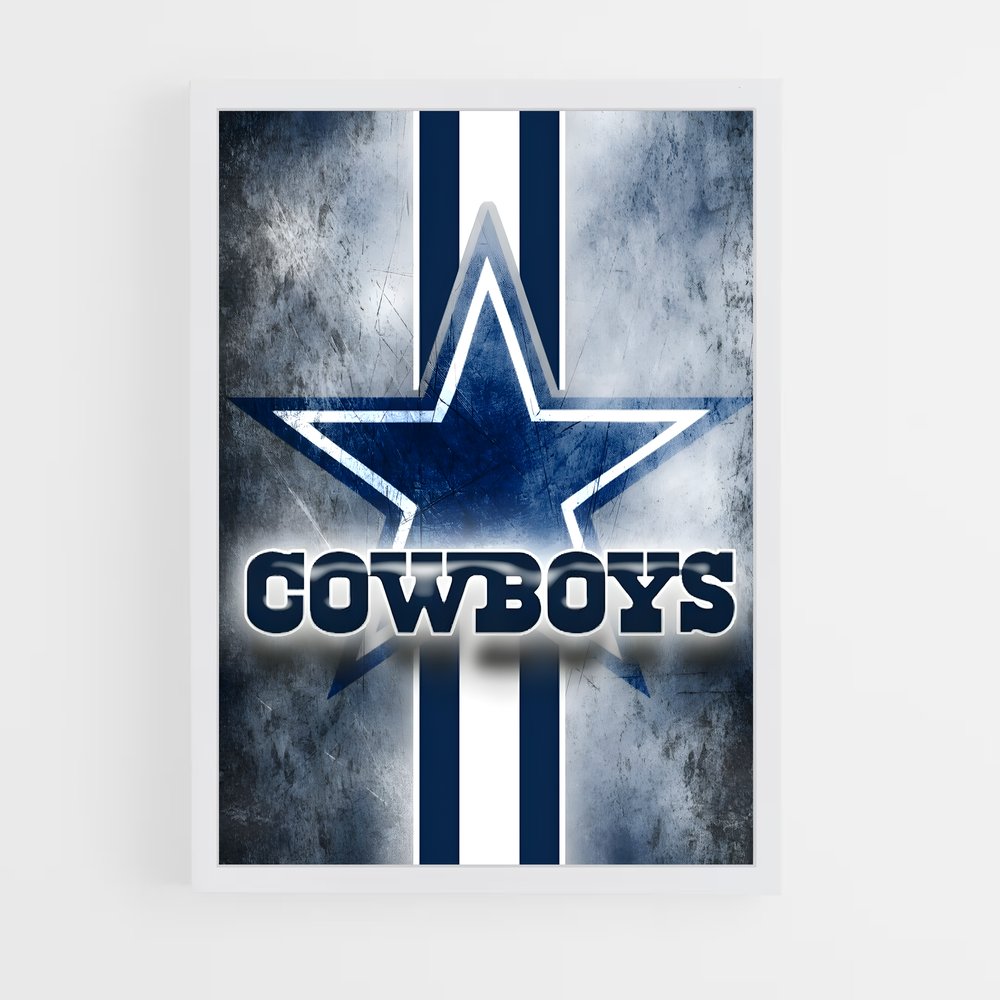 ap-dallas cowboys-5 cadre Blanc