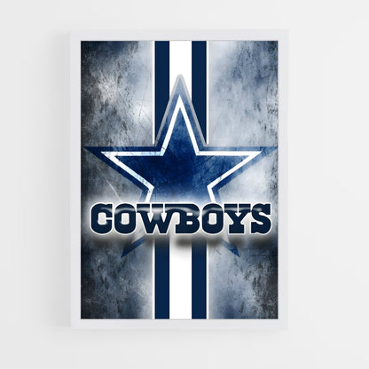 ap-dallas cowboys-5 cadre Blanc