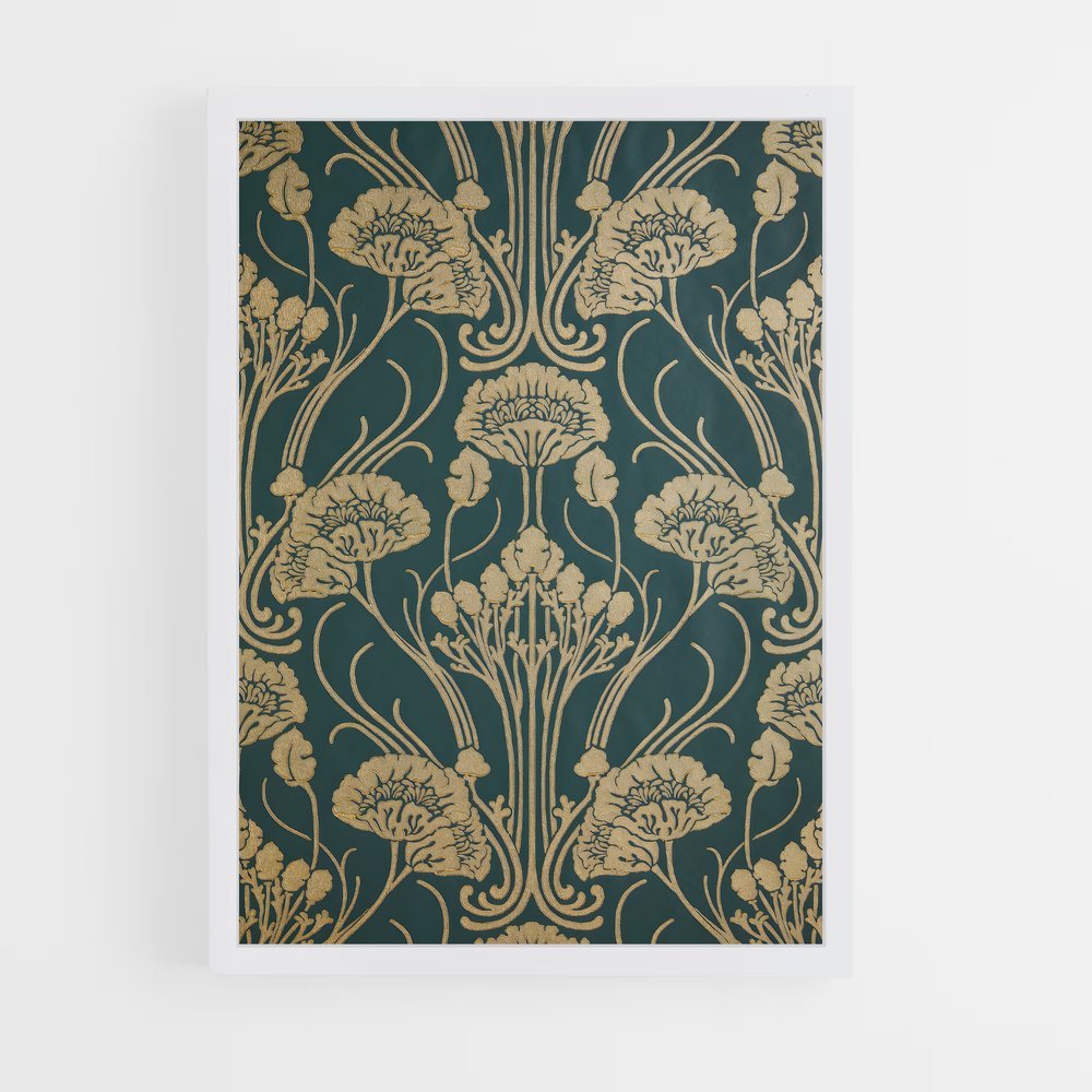 ap-damask-1 cadre Blanc