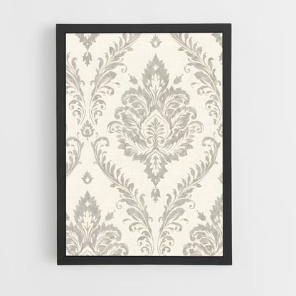 ap-damask-2 cadre Noir