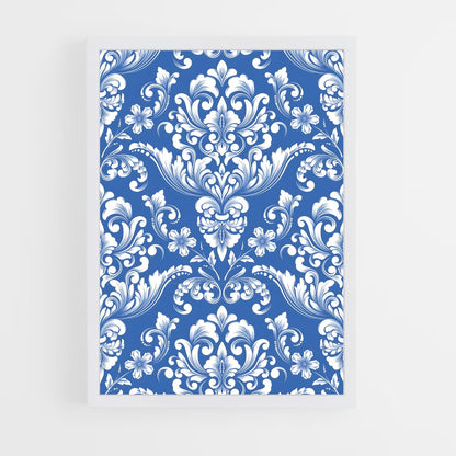 ap-damask-4 cadre Blanc