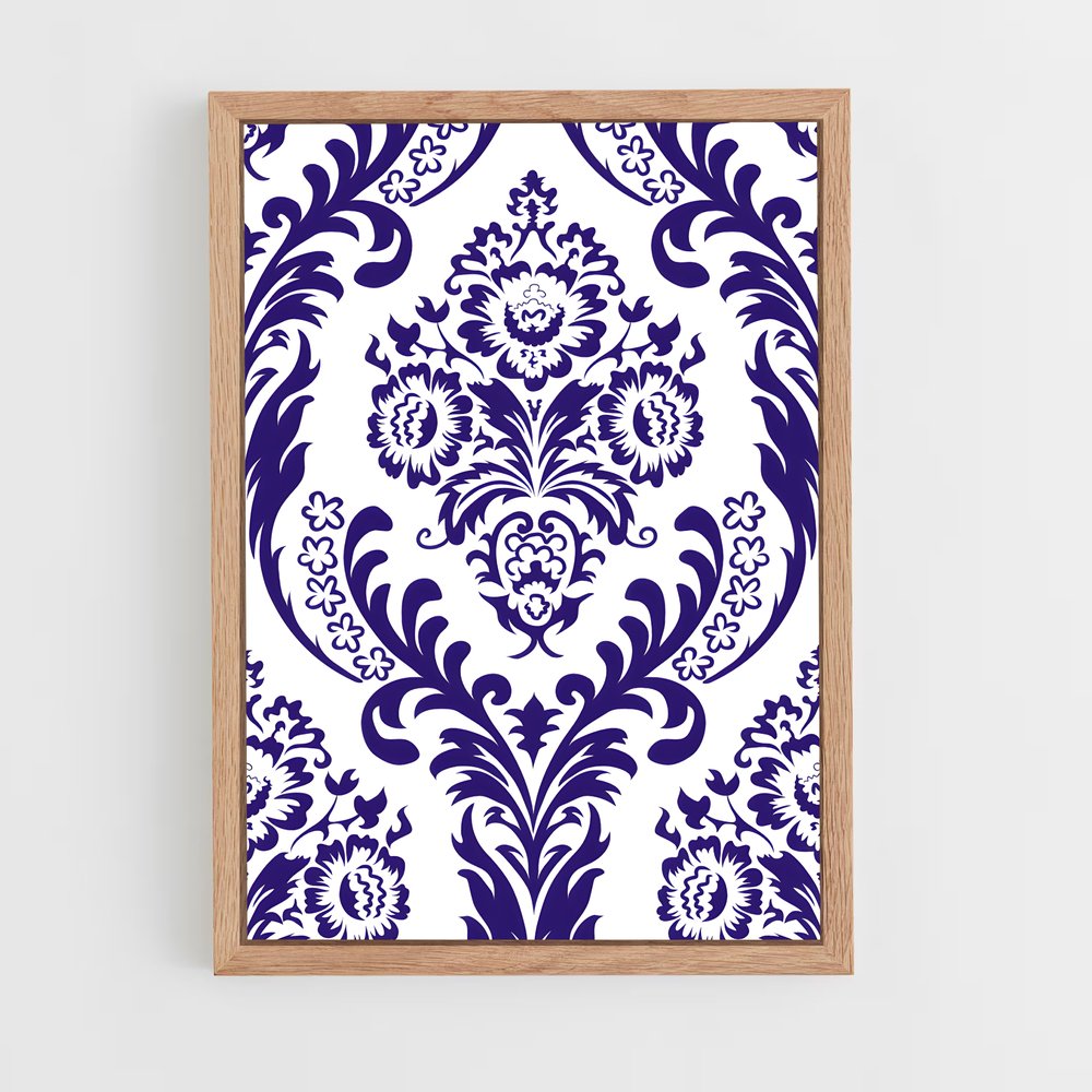 ap-damask-5 cadre Bois clair