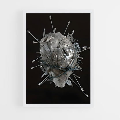 ap-damien hirst-2 cadre Blanc