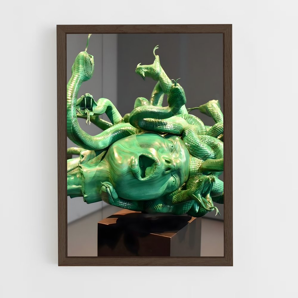 ap-damien hirst-5 cadre Bois foncé