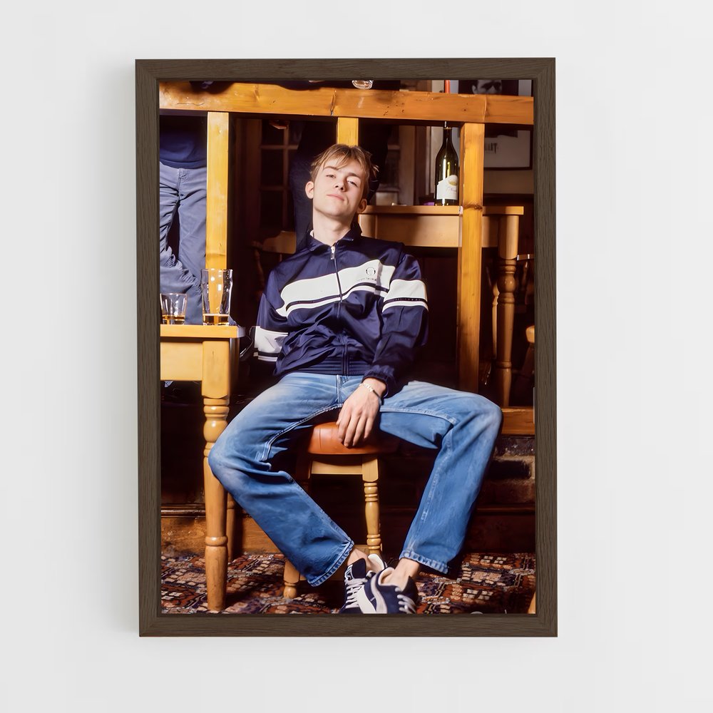 ap-damon albarn-2 cadre Bois foncé