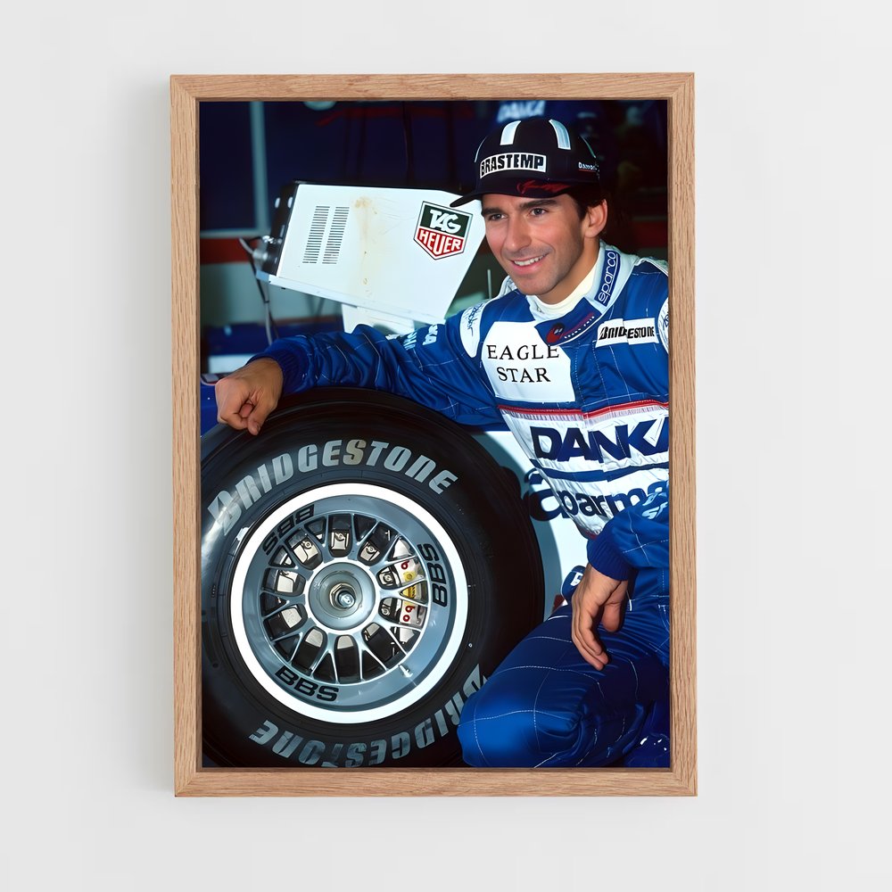 ap-damon hill-5 cadre Bois clair