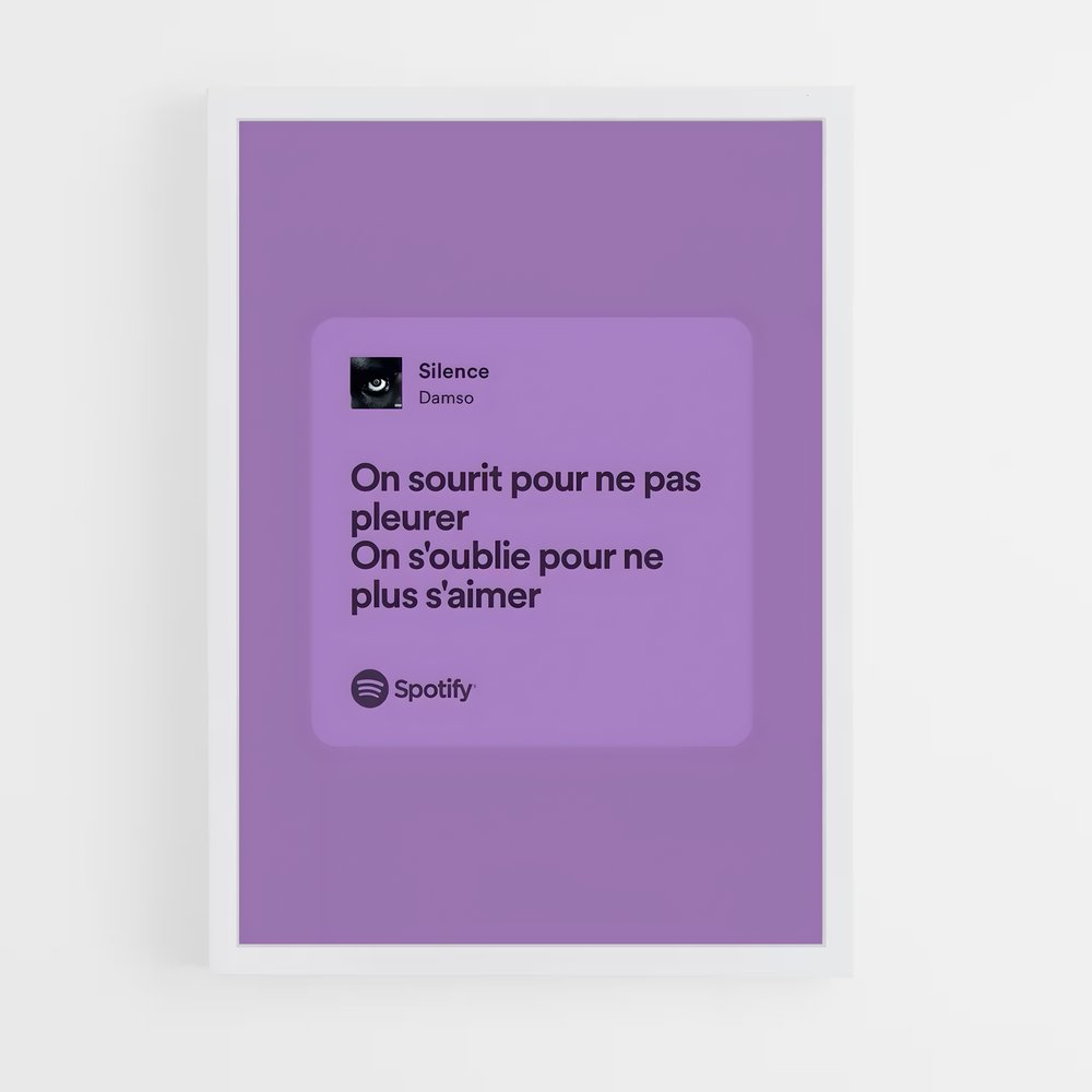 ap-damso-13 cadre Blanc