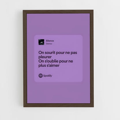 ap-damso-13 cadre Bois foncé