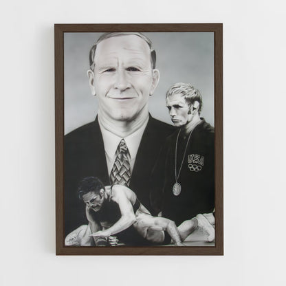ap-dan gable-1 cadre Bois foncé