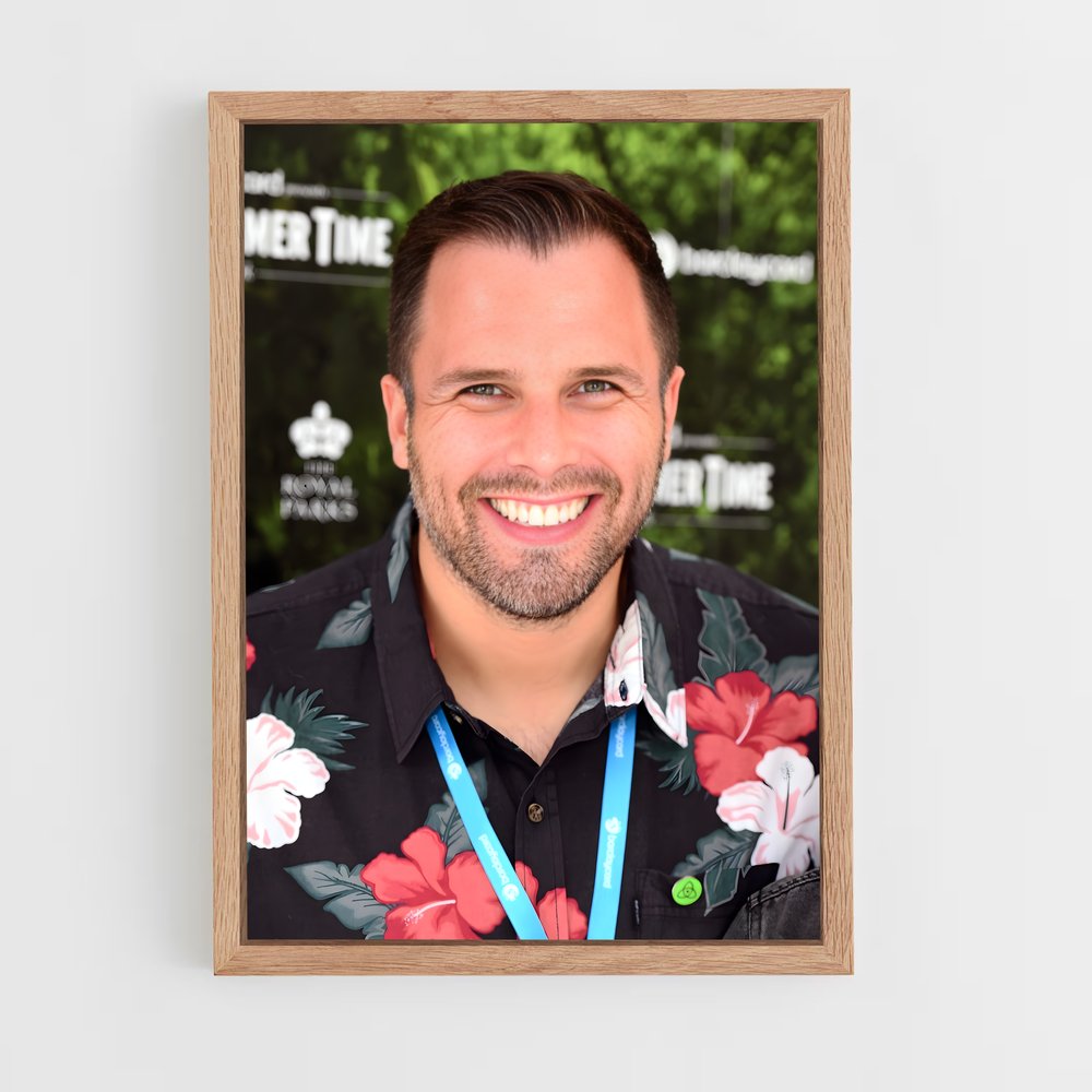 ap-dan wootton-1 cadre Bois clair
