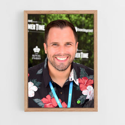 ap-dan wootton-1 cadre Bois clair