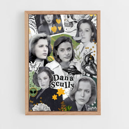 ap-dana scully-3 cadre Bois clair