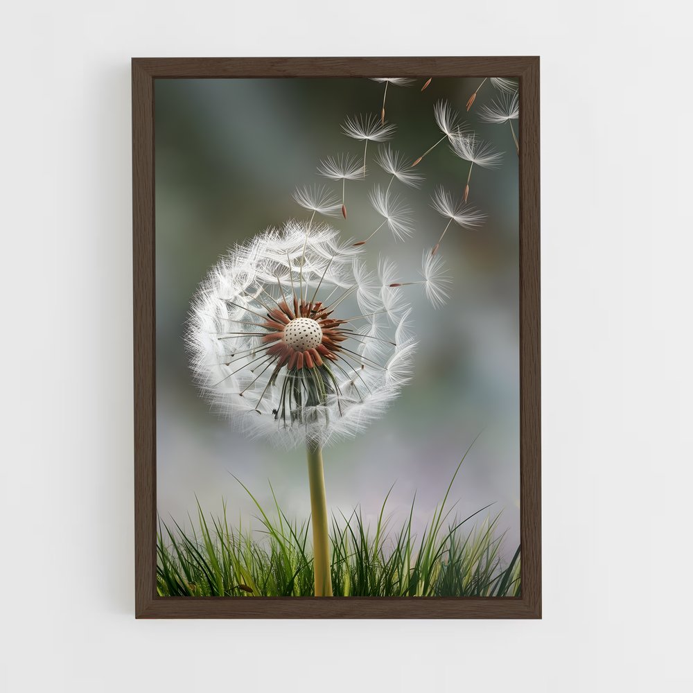 ap-dandelion-9 cadre Bois foncé