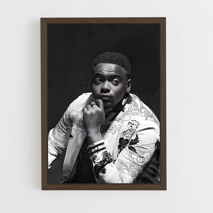 ap-daniel kaluuya-4 cadre Bois foncé