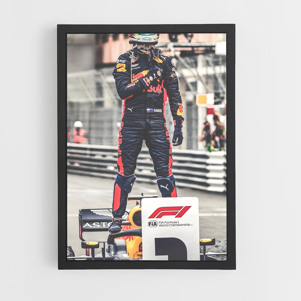 ap-daniel ricciardo-8 cadre Noir