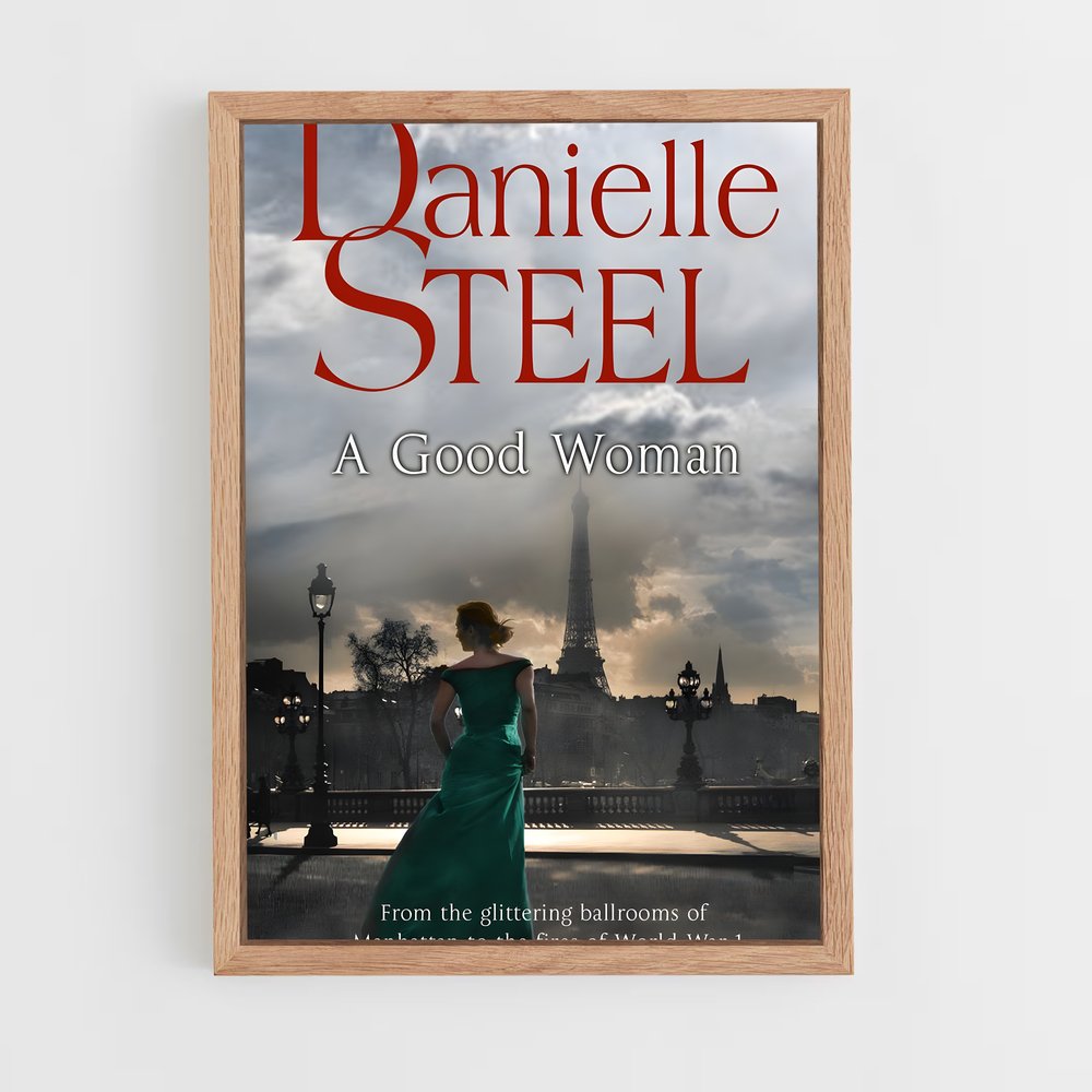 ap-danielle steel-1 cadre Bois clair