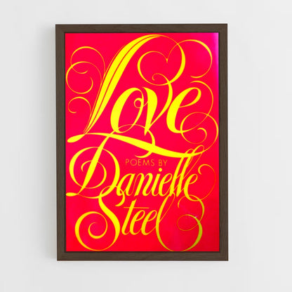 ap-danielle steel-3 cadre Bois foncé