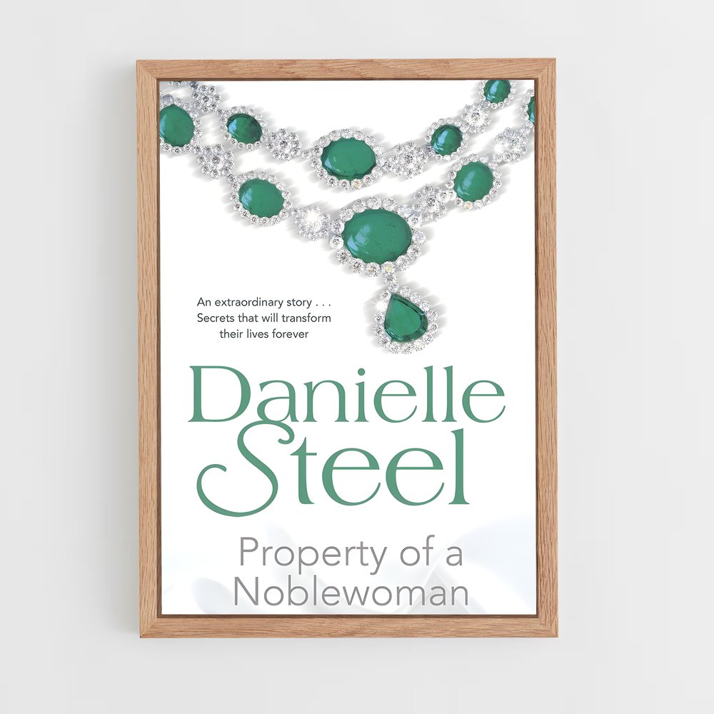 ap-danielle steel-4 cadre Bois clair