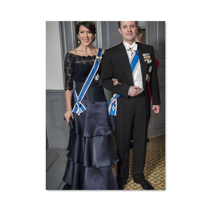 Poster Danish royal family 2720