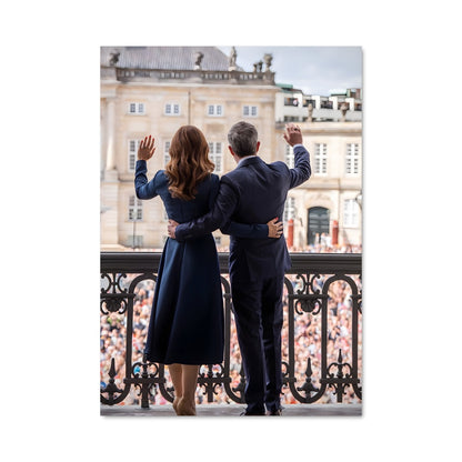 Poster Danish royal family 2719