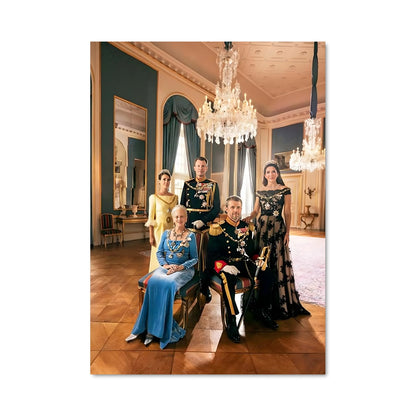 Poster Famille Royale Danoise