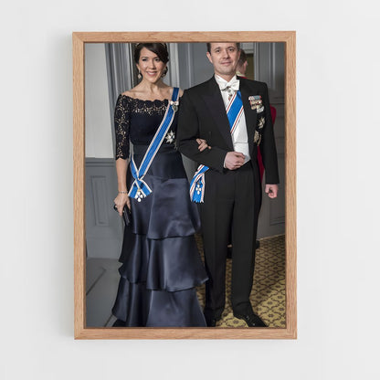ap-danish royal family-1 cadre Bois clair
