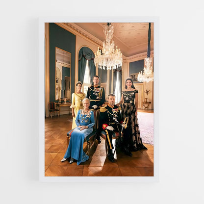 ap-danish royal family-4 cadre Blanc