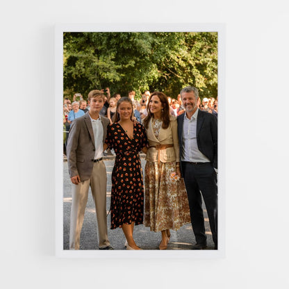 ap-danish royal family-6 cadre Blanc