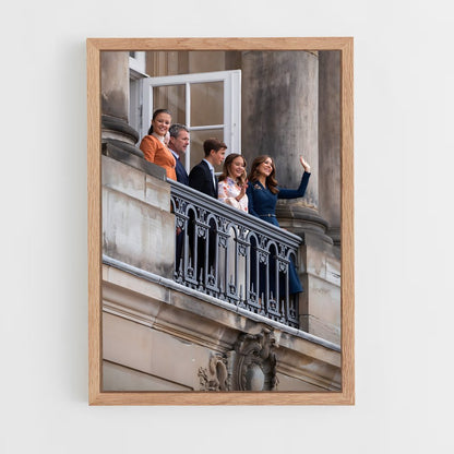 ap-danish royal family-9 cadre Bois clair