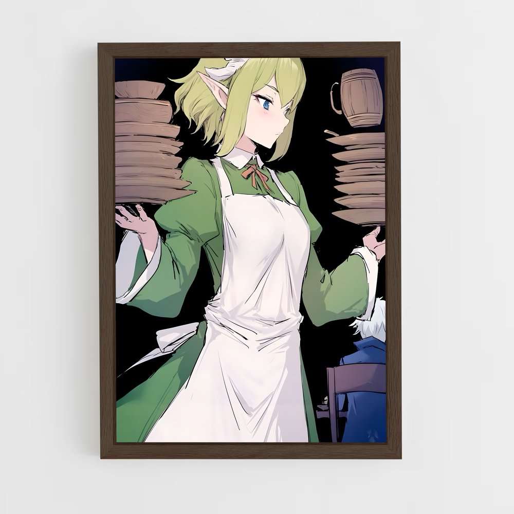 ap-danmachi-4 cadre Bois foncé