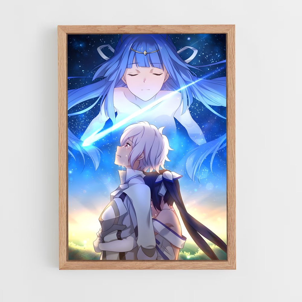 ap-danmachi-9 cadre Bois clair