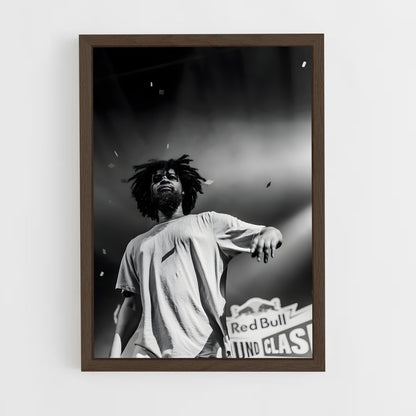 ap-danny brown-2 cadre Bois foncé