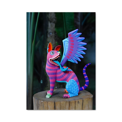 Poster Dragon de Couleurs