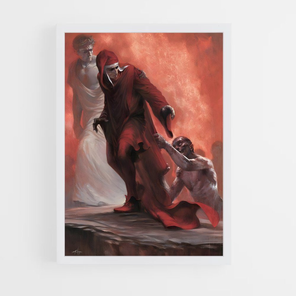ap-dante alighieri-4 cadre Blanc