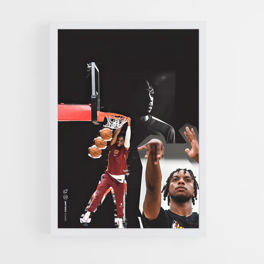 ap-darius garland-3 cadre Blanc