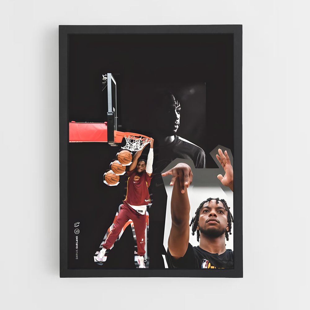ap-darius garland-3 cadre Noir